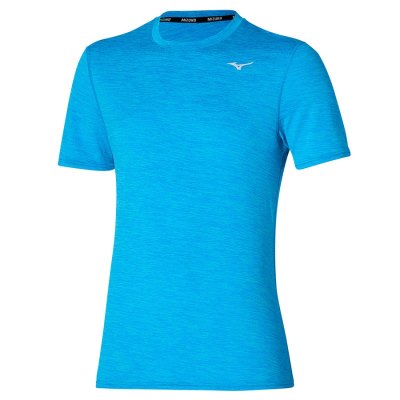 Camisa Mizuno Impulse Core Hombre Azules - Chile M021FWOPRT